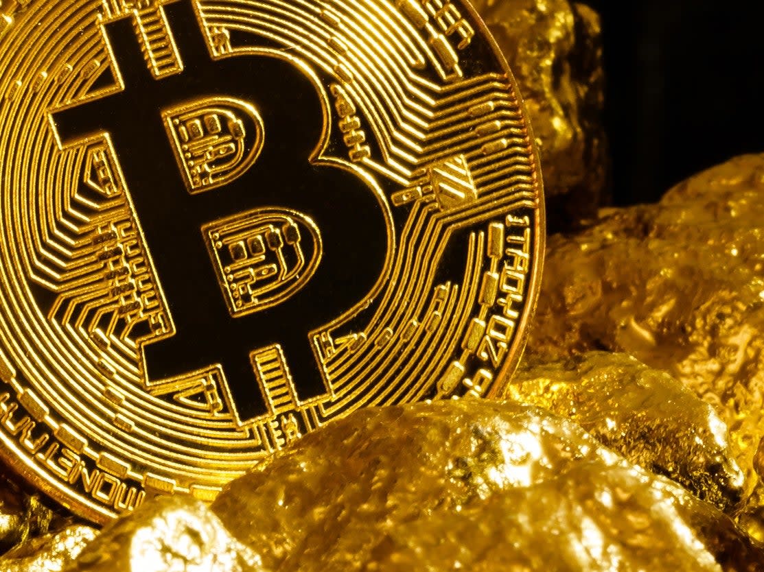 Cryptocurrency analysts have likened bitcoin to ‘digital gold' (Getty Images)