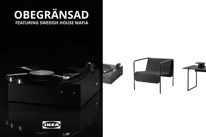 IKEA 驚喜聯乘三連發！率先預覽與 Swedish House Mafia 合作的全黑極簡系列