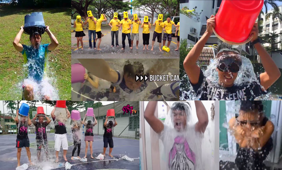 ice bucket challenge SG