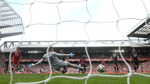 Liverpool Crystal Palace Mane goal