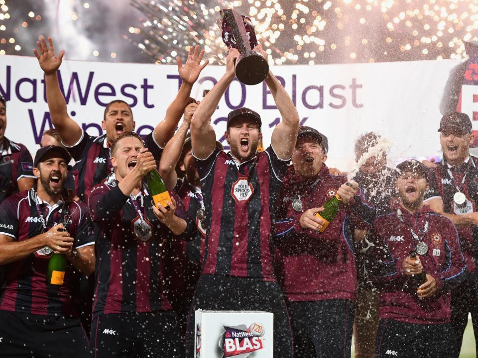 Northamptonshire Steelbacks won last year's Natwest T20 Blast: Getty