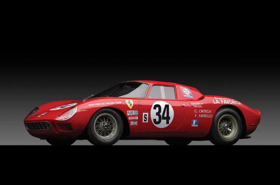 <p><strong>Sold by RM Sotheby’s for $14,300,000, November 2013</strong></p><p>The 250LM was conceived as a racer but the original owner of #6107 used it exclusively on the road, helping to retain its originality. Despite this it still notched up a class win at Daytona in 1968 in the hands of a subsequent owner.</p>