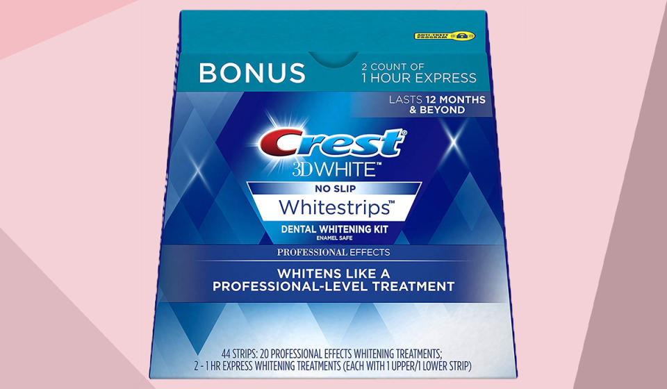 Save 44 percent on these top-rated Whitestrips. (Photo: Amazon)