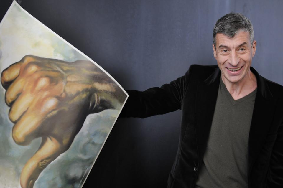 Maurizio Cattelan. (AP photo/Keystone/Regina Kuehne)