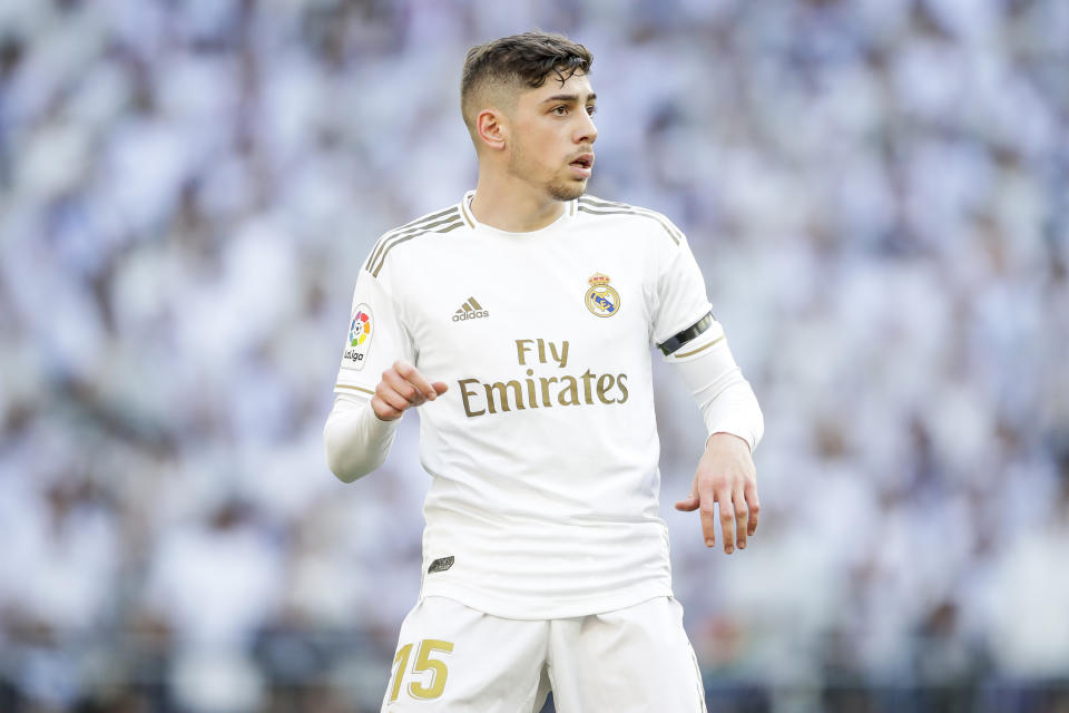 Fede Valverde has been a revelation for Real Madrid. (Photo by David S. Bustamante/Soccrates/Getty Images)