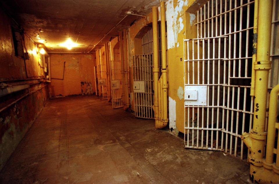 The original Death Row at the Walls Unit in Huntsville at the Texas Department of Corrections, shown in this photo taken in 1999.
(Credit: Deborah Cannon/American-Statesman/File)