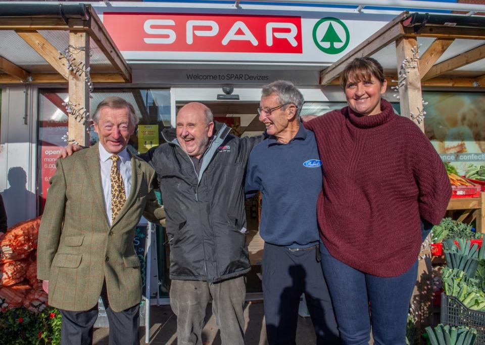 Spar stores such have suffered a cyber attack. (Fiona Hanson/PA) (PA Wire)