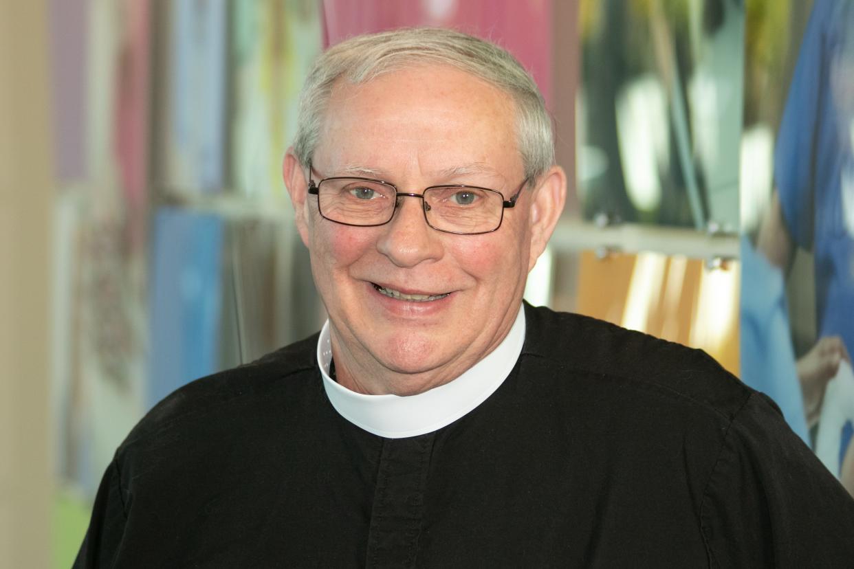 Father Bob Bruckart, affectionately known as “Father Bob,” is retiring after 26 years as Director of Pastoral Care for Health First.