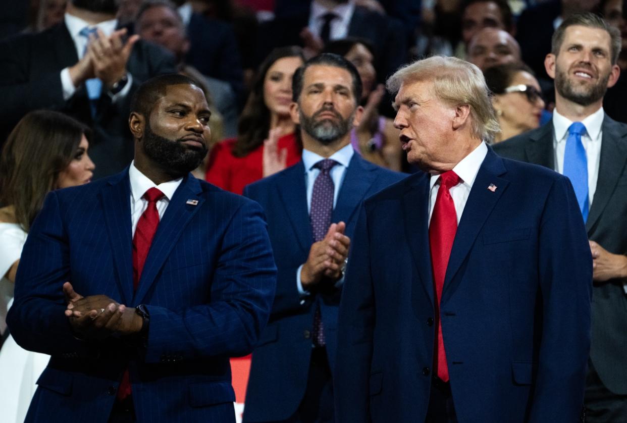 Donald Trump and Byron Donalds Tom Williams/CQ-Roll Call, Inc via Getty Images