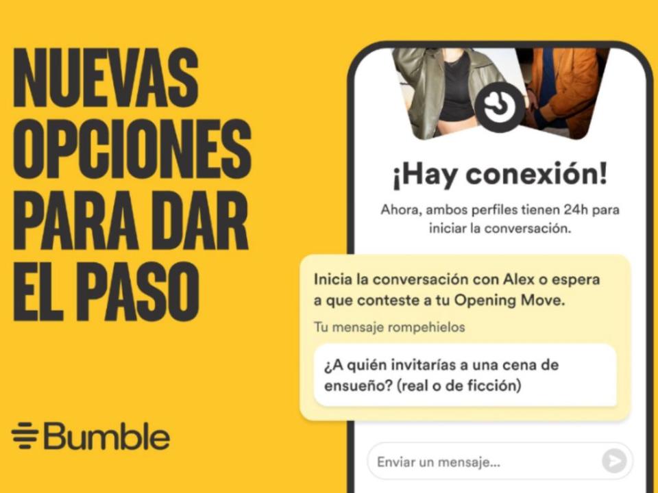 nuevas funciones Bumble