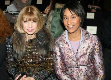DNC-donor Anna Wintour and Desiree Rogers