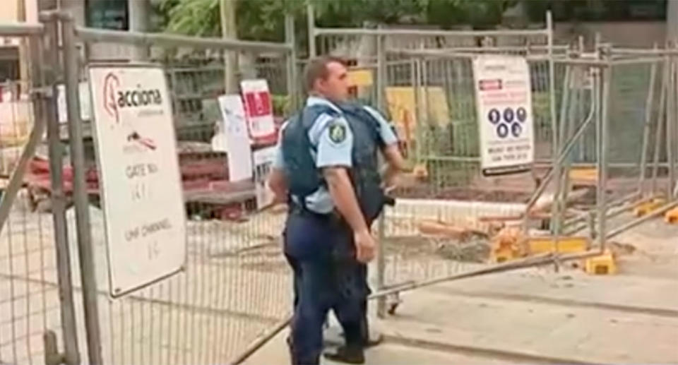 Sydney light rail construction workers find human remains.