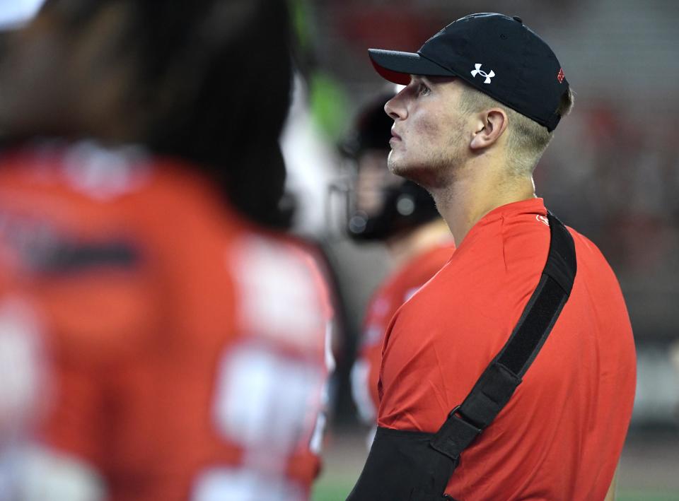 Former Oregon quarterback Tyler Shough was supposed to be Texas Tech's new starter after he transferred to Lubbock, but he has yielded that to Donovan Smith because of a collarbone injury. The Red Raiders hope he will return this season.