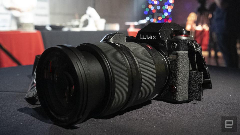 Panasonic S1H full-frame video-centric mirrorless camera