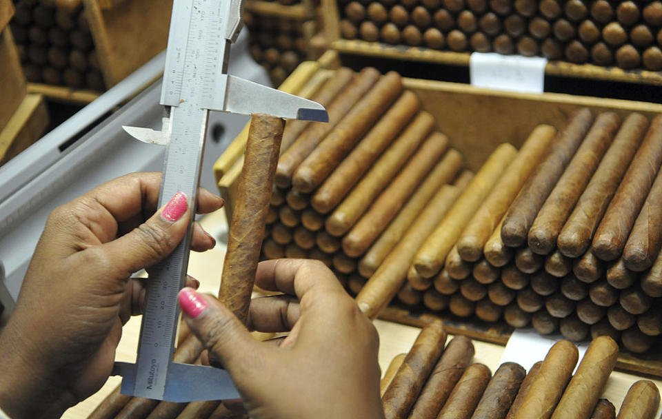 去年由於疫情影響，古巴雪茄全球銷售下跌4%至5.07億美元