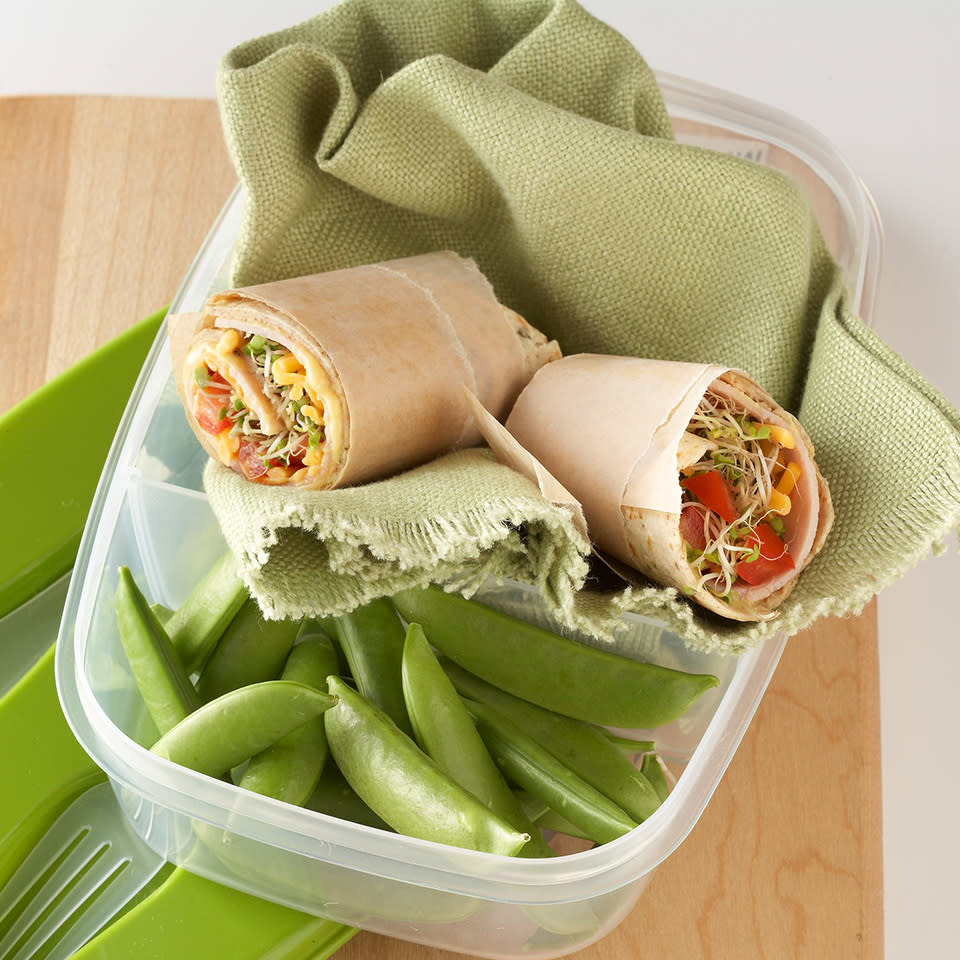 Ham & Cheese Sandwich Wrap