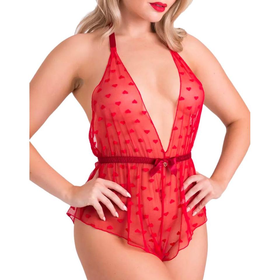 <p><a href="https://go.redirectingat.com?id=74968X1596630&url=https%3A%2F%2Fwww.lovehoney.com%2Flingerie%2Fbodies-teddies%2Fteddies%2Fp%2Flovehoney-barely-there-red-sheer-hearts-crotchless-teddy%2Fa37329g86225.html&sref=https%3A%2F%2Fwww.bestproducts.com%2Flifestyle%2Fg46384154%2Fcheap-valentines-day-gifts%2F" rel="nofollow noopener" target="_blank" data-ylk="slk:Shop Now;elm:context_link;itc:0;sec:content-canvas" class="link ">Shop Now</a></p><p>Barely There Red transparent Hearts Crotchless Teddy</p><p>lovehoney.com</p><p>$29.99</p>