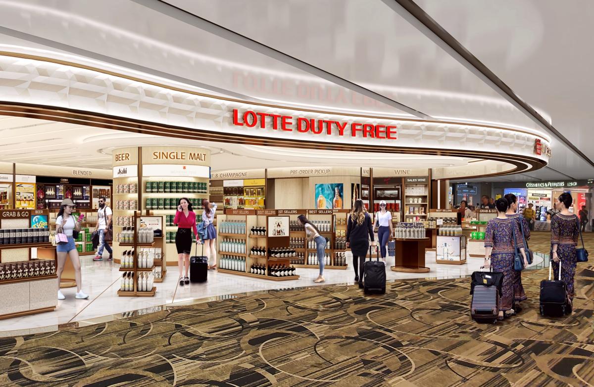 DFS unveils new retail store inside Singapore Changi Airport - The