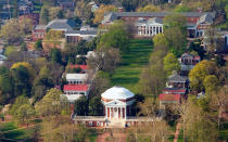 <p>How’s this for honors? UVA is the only university in the U.S. to be designated a UNESCO World Heritage Site—and Thomas Jefferson chose its founding to be one of only three of his many accomplishments noted on his gravestone (being president wasn’t among them). Jefferson designed the campus’s since-copied layout and even hired its initial faculty and planned the curriculum. Highlights of this elegant campus include the Neoclassical domed Rotunda, modeled after the Pantheon in Rome, and the Small Special Collections Library, which showcases the most comprehensive collection of letters, documents, and early printings of the Declaration of Independence.—<em>Ratha Tep</em></p>