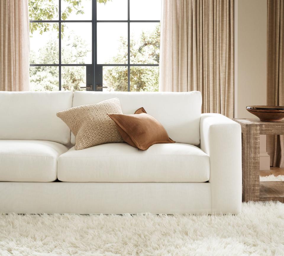 white couch farmhouse