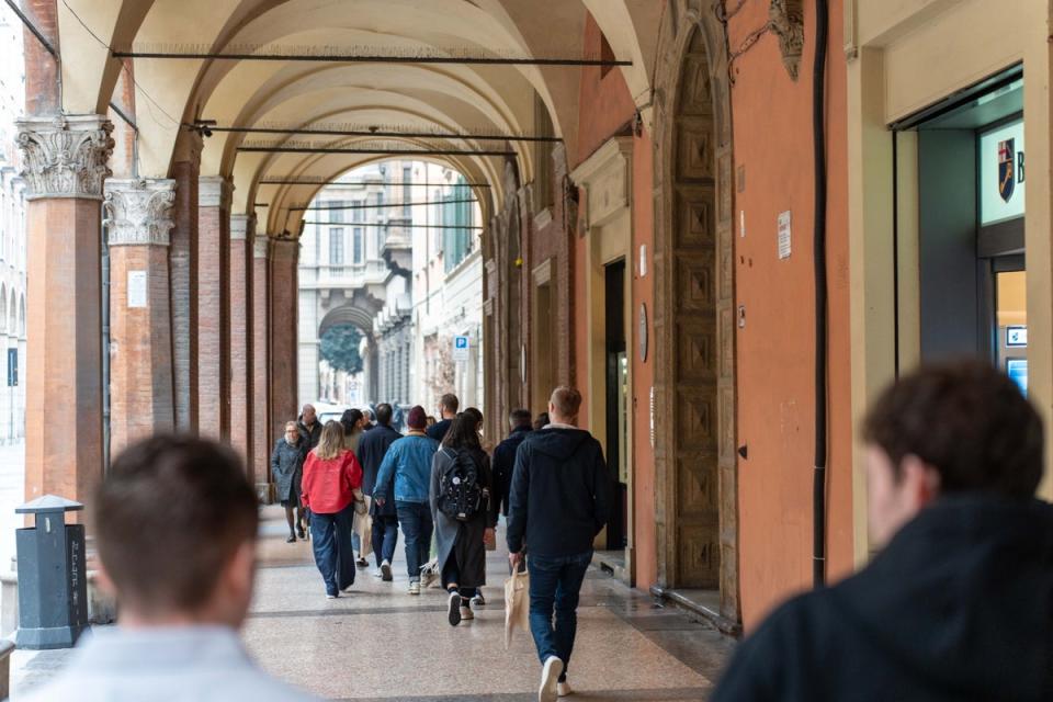 Porticoes of Bologna (Peroni)