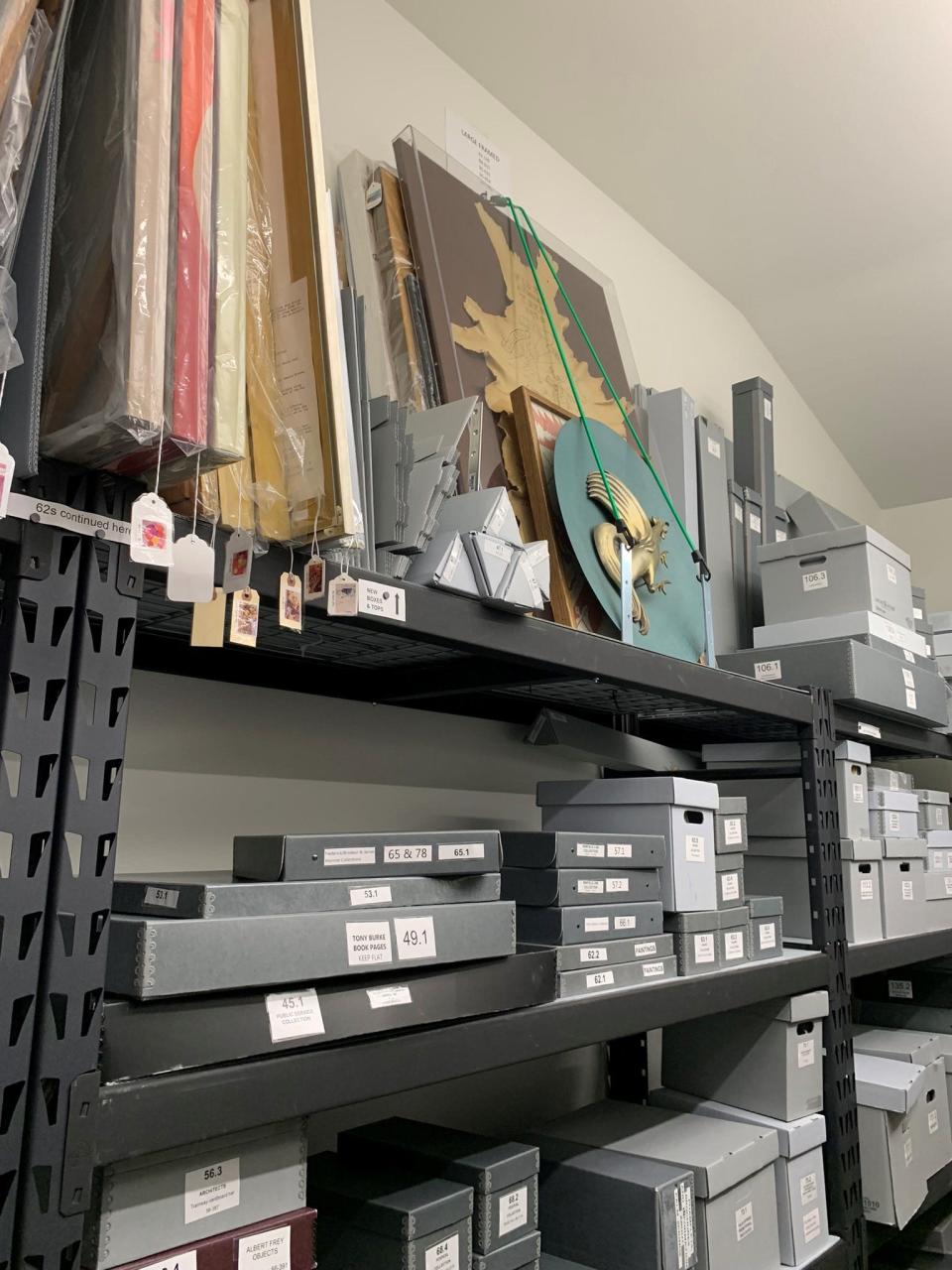 The archival collection at the Palm Springs Historical Society contains various items, including phone books, magazines, photographs, audio recordings and more.
