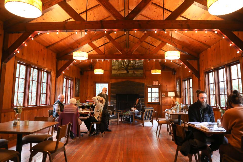Big Leaf Coffeehouse & Grill está abierto al público en Silver Falls State Park el viernes 6 de enero de 2023.