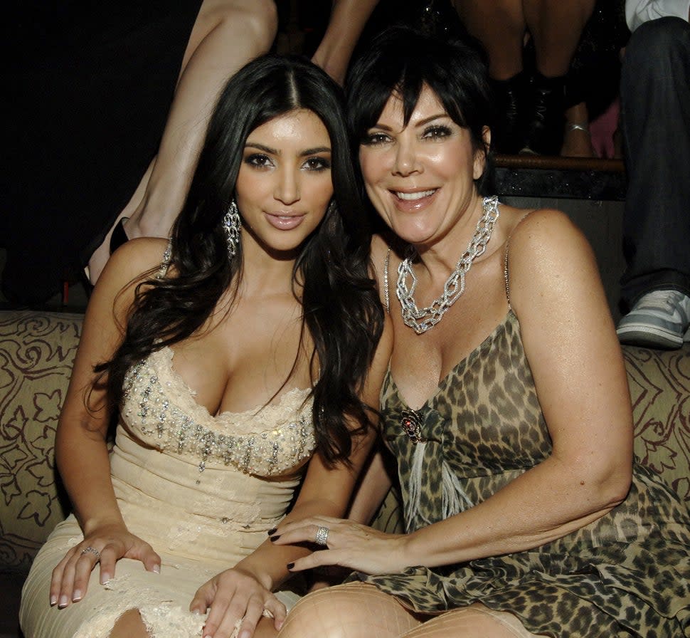 Kim Kardashian and Kris Jenner