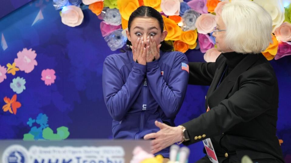 Ava Ziegler wins NHK Trophy for historic U.S. figure skating