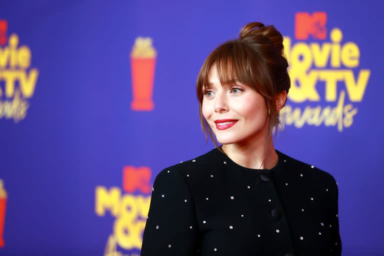 LOS ANGELES, CALIFORNIA - 16 de mayo: Elizabeth Olsen asiste a los Premios MTV Movie & TV 2021 en el Hollywood Palladium el 16 de mayo de 2021 en Los Ángeles, California. (Foto de Matt Winkelmeyer / Premios MTV Movie and TV 2021 / Getty Images para MTV / ViacomCBS)