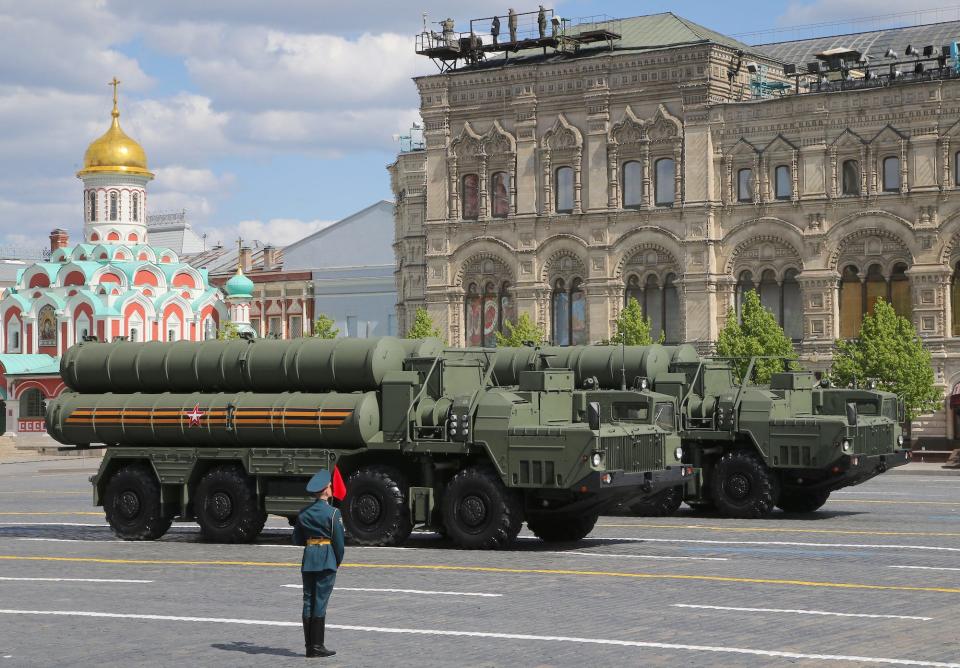 Russia S-400 Red Square Moscow