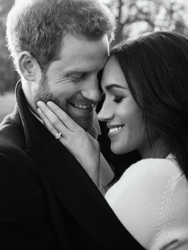 Prince Harry, Meghan Markle, engagement photo