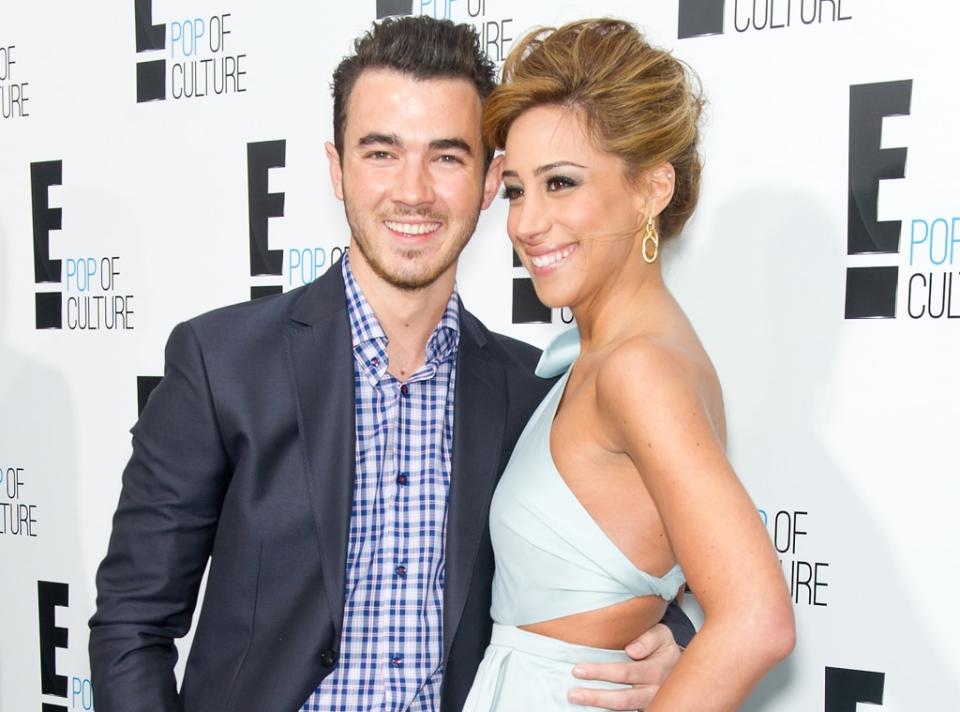 Danielle and Kevin Jonas