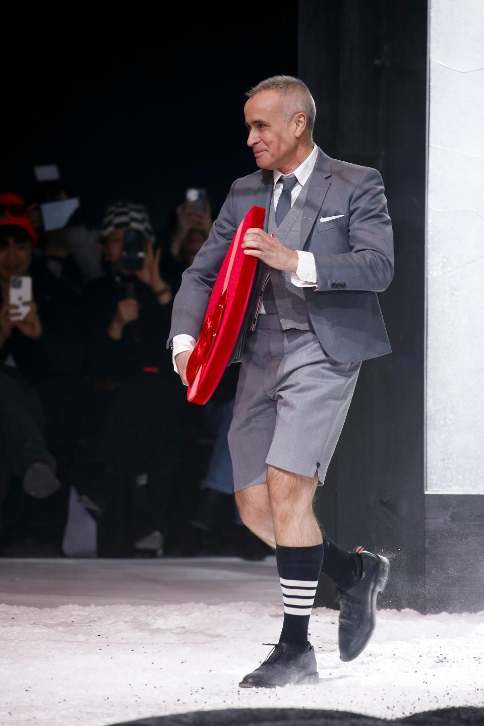 Thom Browne takes his bow