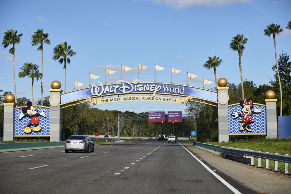 Walt Disney World Welcome Sign