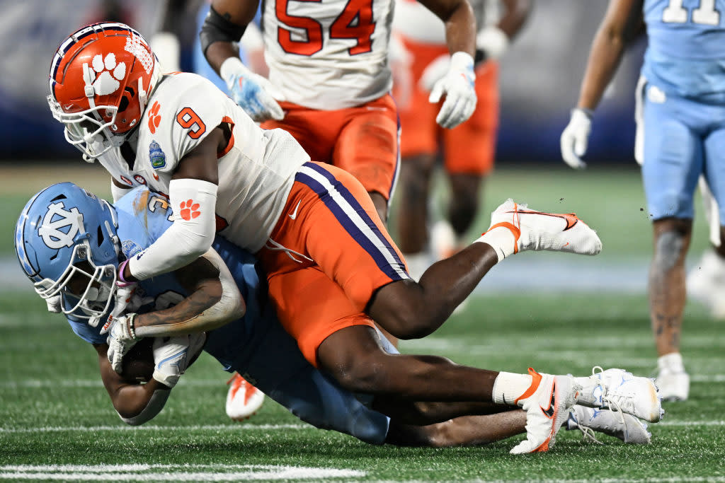  North Carolina vs. Clemson in 2023 ACC championship game 