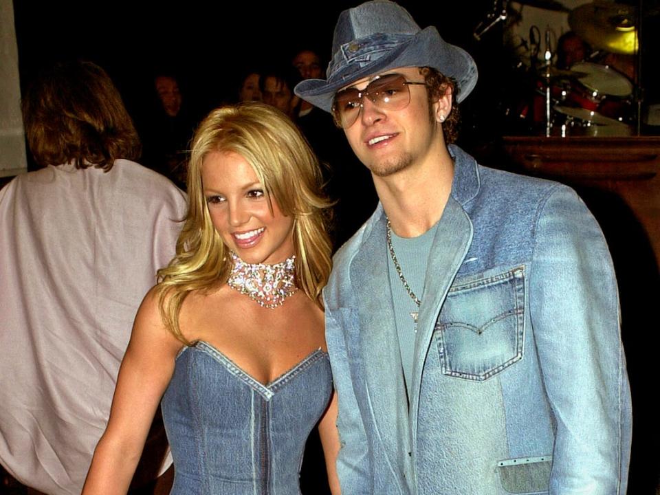 justin timberlake and britney denim on denim 2001