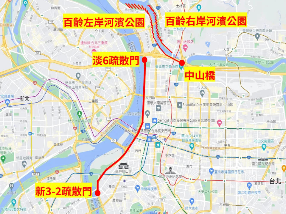 <strong>北市3日傍晚5時起實施水門停放車輛「只出不進」，晚間9時起開始拖吊。（圖／台北市水利署提供）</strong>