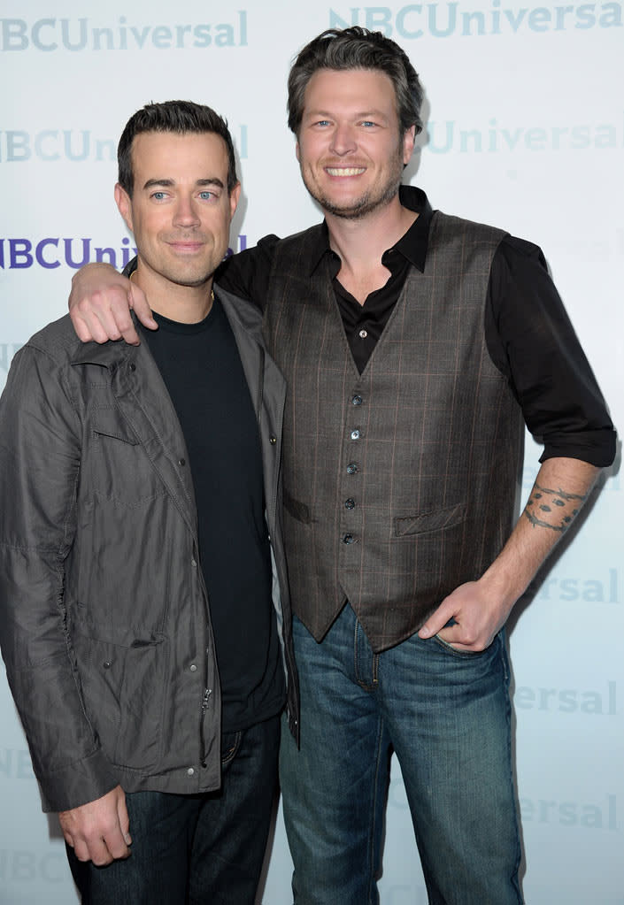 2012 NBC Universal Winter TCA All-Star Party Red Carpet