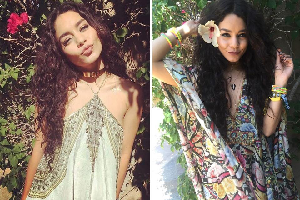 Vanessa Hudgens Coachella Looks