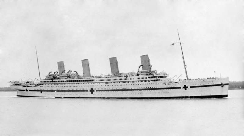 On November 21, 1916, the HMHS Britannic, built as a passenger liner and later pressed into service as a hospital ship during World War I, was sunk by a naval mine. File Photo by Allan Green/Wikimedia