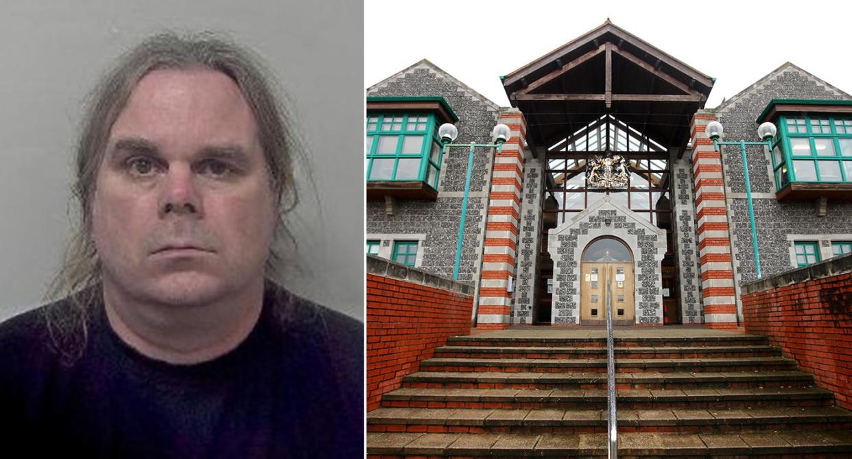 Timothy Davies was sentenced to six years in prison at Canterbury Crown Court for raping his victim in December 2018