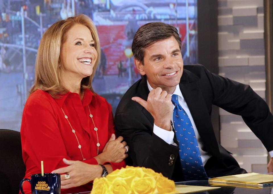 “I’m happy to be here, George. Thank you for inviting me first of all,” Couric said to George Stephanopoulos on “GMA” Monday, April 2nd. “It’s a little strange, truth be told and I’m a little bit nervous and my heart is beating pretty quickly right now. I first woke up at 1:15 this morning and I’m like, ‘I’m ready to go!’ I was like, ‘Wait a second, I don’t have to get up this early.’”<br> <a href="http://gma.yahoo.com/video/news-26797925/katie-couric-s-first-early-morning-wake-up-call-28803796.html" data-ylk="slk:WATCH: Katie's First Early Morning Wake-Up Call;elm:context_link;itc:0;sec:content-canvas;outcm:mb_qualified_link;_E:mb_qualified_link;ct:story;" class="link  yahoo-link">WATCH: Katie's First Early Morning Wake-Up Call</a>