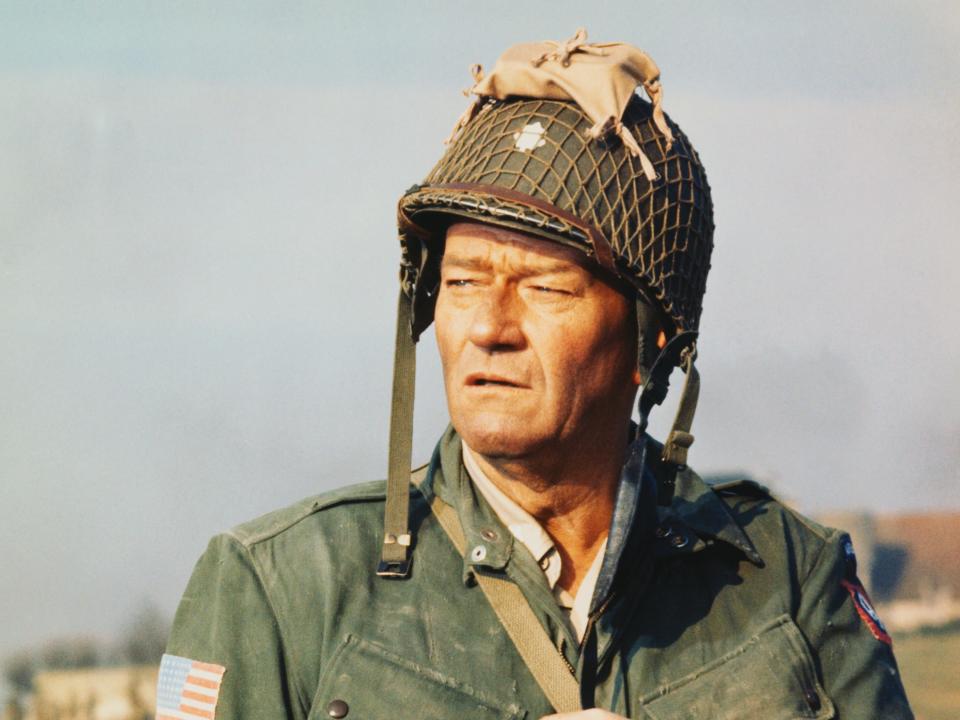 John Wayne in the Longest Day (Photo by Herbert Dorfman/Corbis via Getty Images)