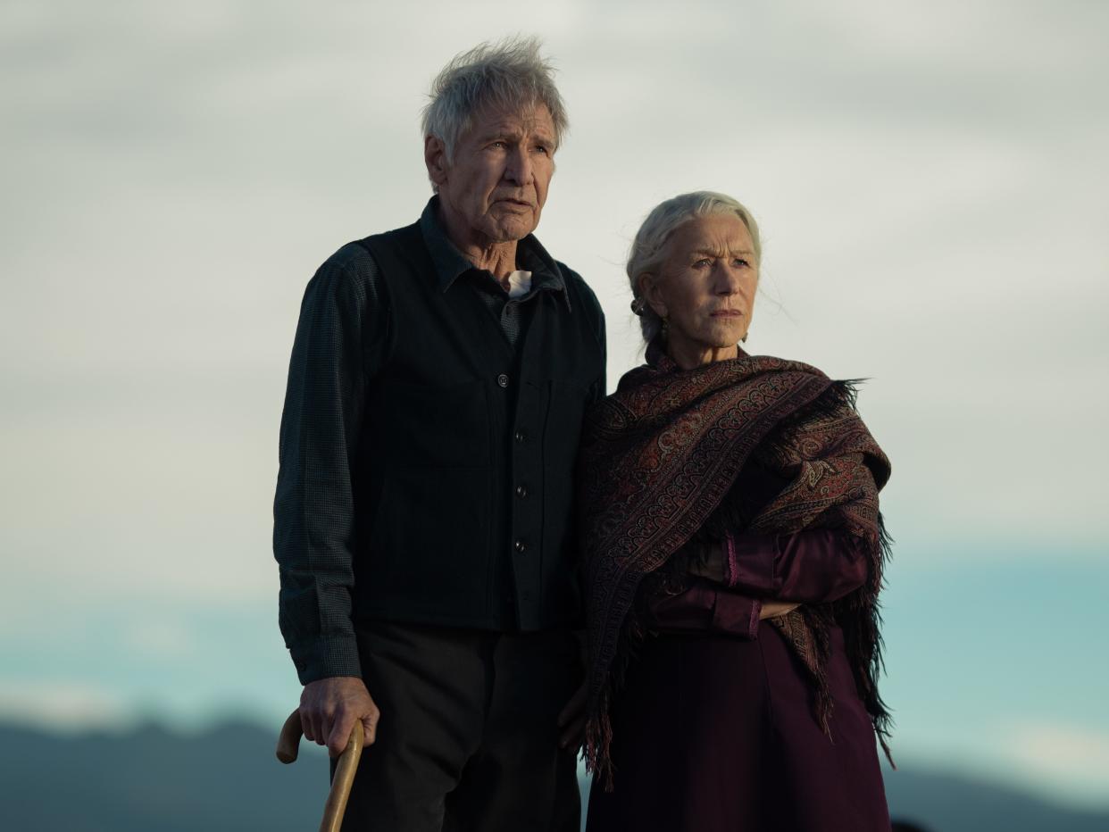 Harrison Ford and Helen Mirren in "Yellowstone" prequel series "1923."