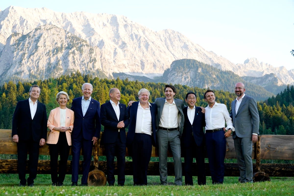 APTOPIX Germany G7 (Copyright 2022 The Associated Press. All rights reserved.)