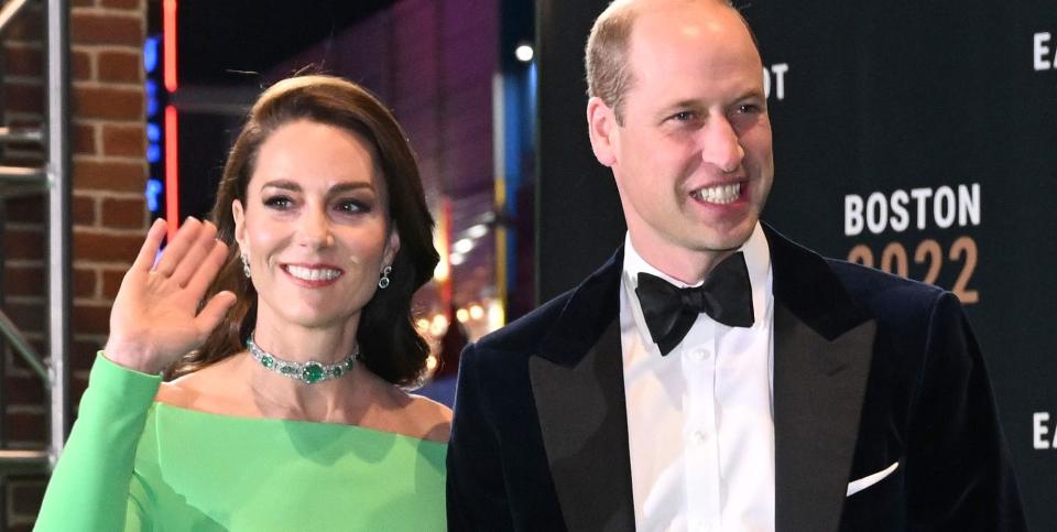 kate rents green gown from hurr for earthshot prize