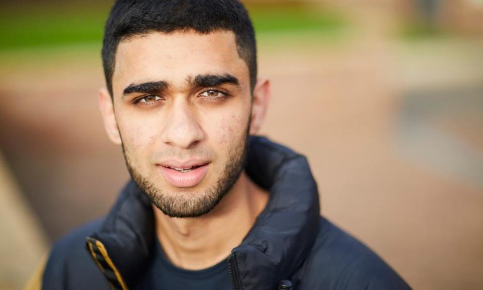 Aadam Patel, from Dewsbury: ‘I have pressed pause on my life.’