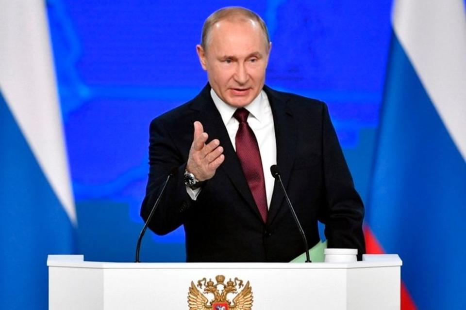 俄羅斯議會今宣布，將在明年3月17日舉行總統大選。（翻攝自X @onlydjole）