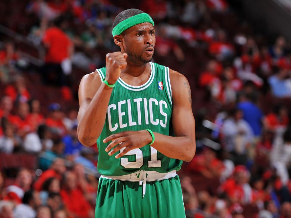 Keyon Dooling takes part in Game 3 of the 2012 Eastern Conference Semifinals as the Boston Celtics played the Philadelphia 76ers.